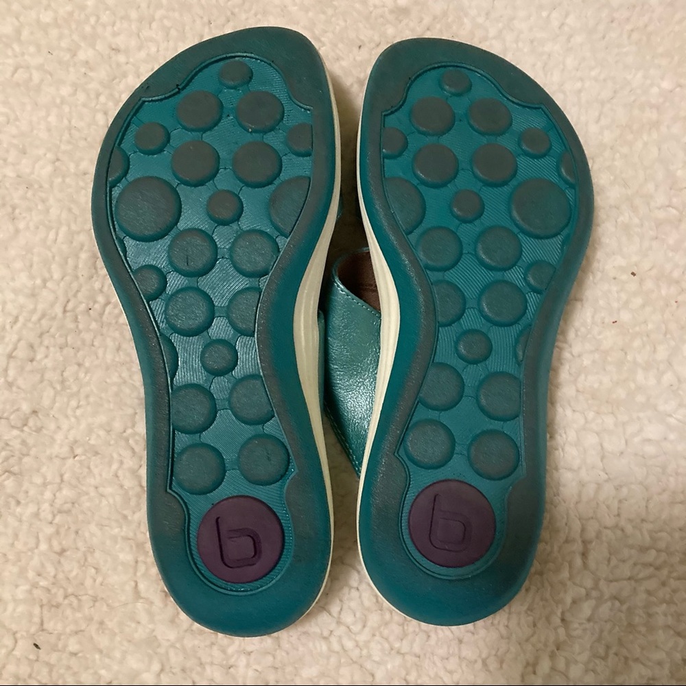 - Bionica metallic turquoise sandal - Picture 4 of 5